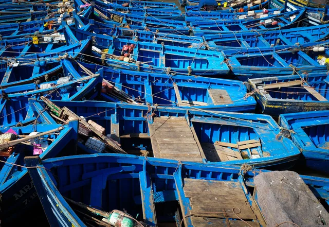 Essaouira harbour on the Atlantic coast